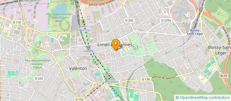 localisation de l'entreprise MONSIEUR OLIVIER TREMOLET  LIMEIL-BREVANNES