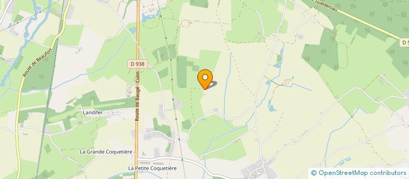 localisation de l'entreprise MONSIEUR OLIVIER TRIBOIRE à BAUGE-EN-ANJOU