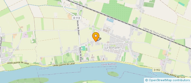 localisation de l'entreprise MONSIEUR OLIVIER TRIPON  LOIRE-AUTHION