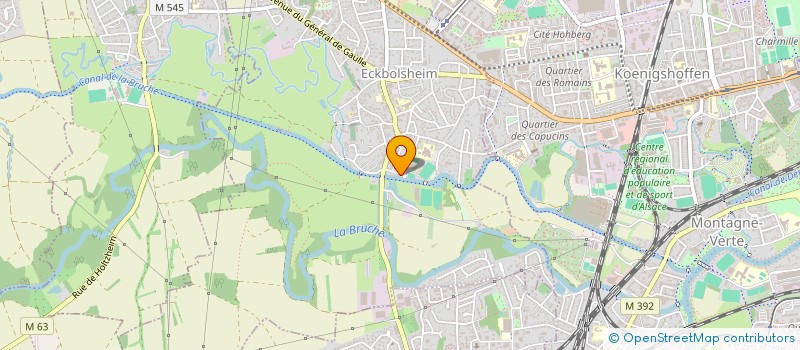 localisation de l'entreprise MONSIEUR OLIVIER TROESCH  ECKBOLSHEIM