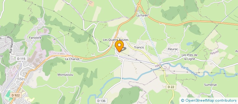 localisation de l'entreprise MONSIEUR OLIVIER TROQUIER à YDES