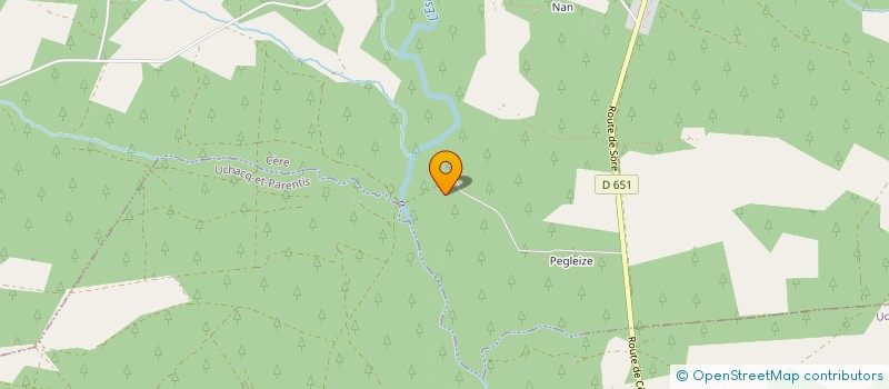 localisation de l'entreprise MONSIEUR OLIVIER TRUCHETET  SAINT MARTIN D'ONEY