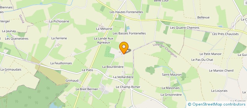 localisation de l'entreprise MONSIEUR OLIVIER TRUFFAUT à SAINT-AUBIN-DU-CORMIER