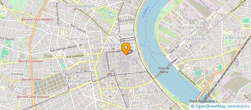 localisation de l'entreprise MONSIEUR OLIVIER TSEVERY  BORDEAUX