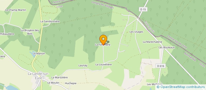 localisation de l'entreprise MONSIEUR OLIVIER TURGOT à LONGNY LES VILLAGES