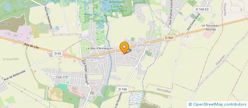 localisation de l'entreprise MONSIEUR OLIVIER TURPIN  CAMBRIN