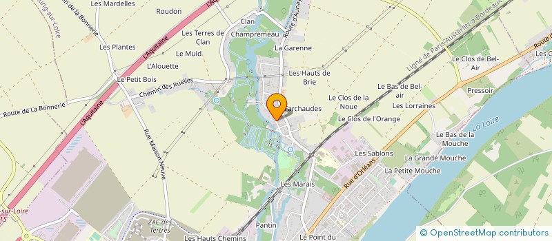 localisation de l'entreprise MONSIEUR OLIVIER TYLCZAK à MEUNG-SUR-LOIRE