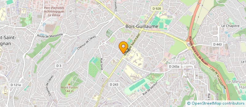 localisation de l'entreprise MONSIEUR OLIVIER VACHER à BOIS-GUILLAUME