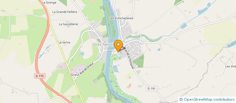 localisation de l'entreprise MONSIEUR OLIVIER VAILLANT à GREZ-NEUVILLE