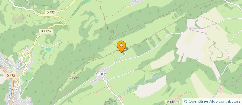 localisation de l'entreprise MONSIEUR OLIVIER VAISSE  CLUCY