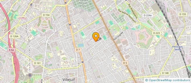 localisation de l'entreprise MONSIEUR OLIVIER VALEZY à VITRY-SUR-SEINE