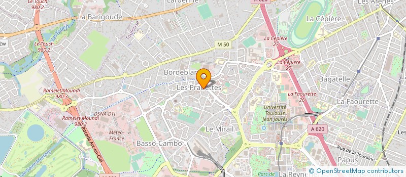 localisation de l'entreprise MONSIEUR OLIVIER VALLET  TOULOUSE