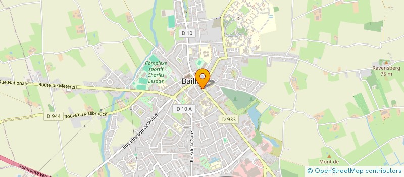 localisation de l'entreprise MONSIEUR OLIVIER VAN POUCKE à BAILLEUL