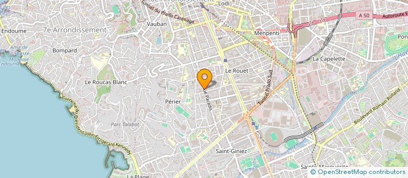 localisation de l'entreprise MONSIEUR OLIVIER VANNELLI à MARSEILLE