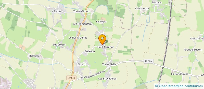 localisation de l'entreprise MONSIEUR OLIVIER VARRIER à SAINT-DIDIER-SUR-CHALARONNE