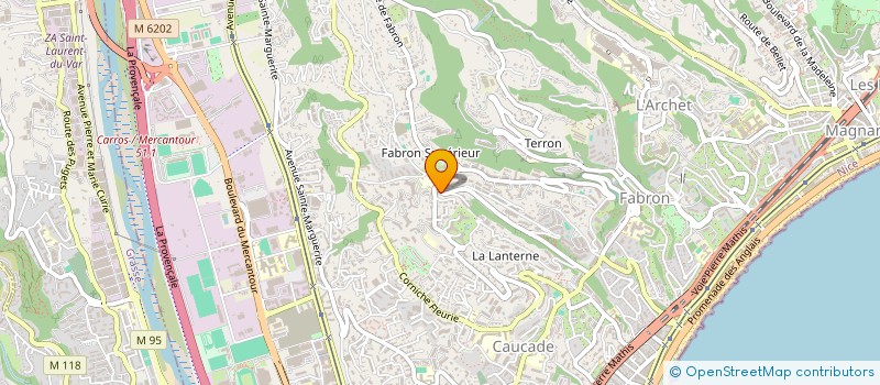 localisation de l'entreprise MONSIEUR OLIVIER VASSALLO à NICE