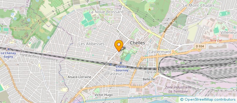 localisation de l'entreprise MONSIEUR OLIVIER VATAR  CHELLES