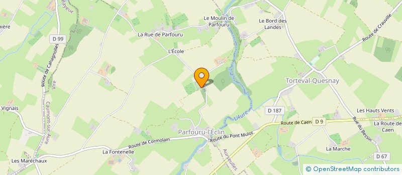 localisation de l'entreprise MONSIEUR OLIVIER VERHAEGHE à CAUMONT-SUR-AURE