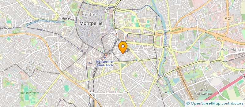 localisation de l'entreprise MONSIEUR OLIVIER VERLET à MONTPELLIER