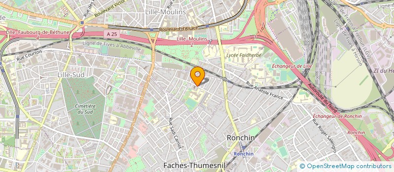 localisation de l'entreprise MONSIEUR OLIVIER VERMON à LILLE