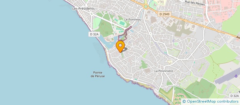 localisation de l'entreprise MONSIEUR OLIVIER VERSCHOORE à LES SABLES D'OLONNE