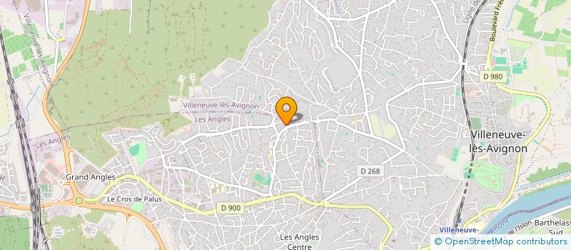 localisation de l'entreprise MONSIEUR OLIVIER VERSPROUMY  LES ANGLES