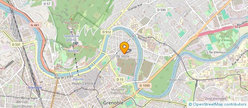 localisation de l'entreprise MONSIEUR OLIVIER VEZIANT à GRENOBLE