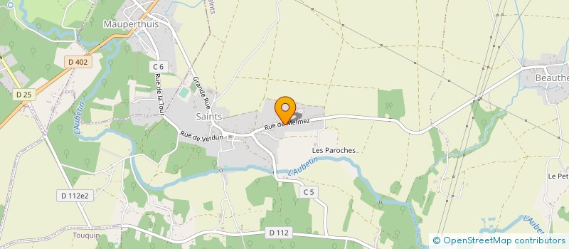 localisation de l'entreprise MONSIEUR OLIVIER VIAENE à BEAUTHEIL-SAINTS