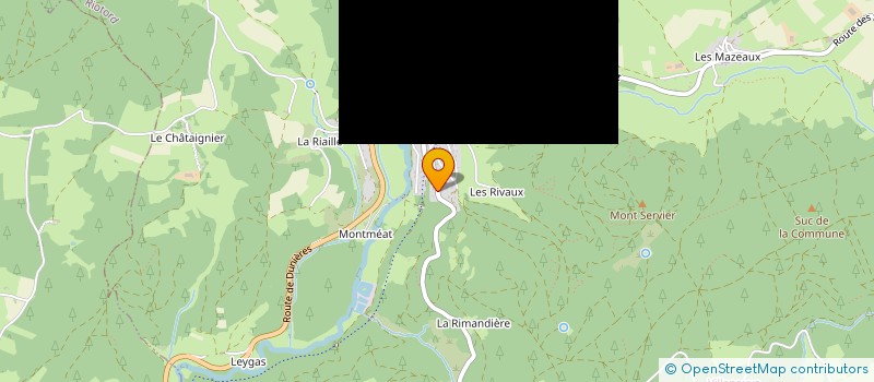 localisation de l'entreprise MONSIEUR OLIVIER VIAL  RIOTORD