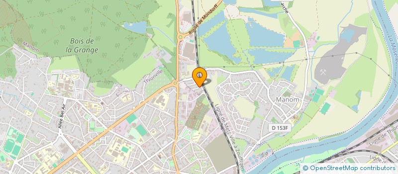 localisation de l'entreprise MONSIEUR OLIVIER VICENTE  MANOM