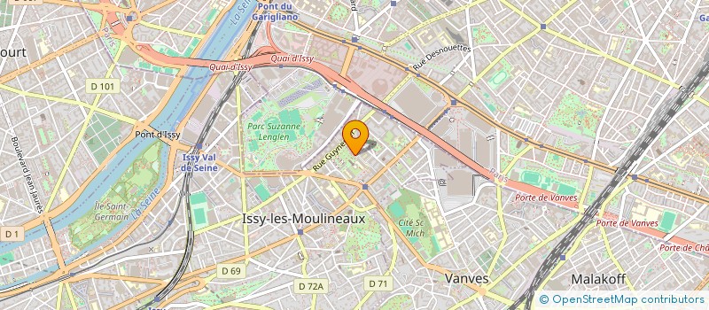 localisation de l'entreprise MONSIEUR OLIVIER VIDAL à ISSY-LES-MOULINEAUX