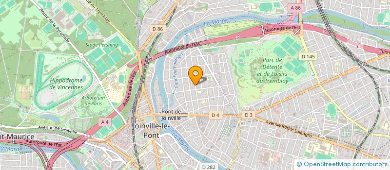 localisation de l'entreprise MONSIEUR OLIVIER VIDAL  JOINVILLE-LE-PONT