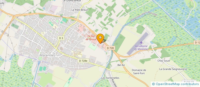 localisation de l'entreprise MONSIEUR OLIVIER VIGE à MARENNES-HIERS-BROUAGE