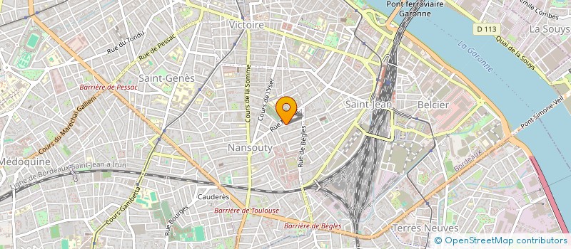 localisation de l'entreprise MONSIEUR OLIVIER VIGNAUD à BORDEAUX