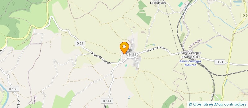 localisation de l'entreprise MONSIEUR OLIVIER VIGOUROUX  VILLENEUVE-D ALLIER