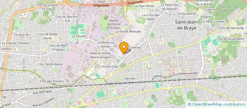 localisation de l'entreprise MONSIEUR OLIVIER VIGOUROUX à SAINT-JEAN-DE-BRAYE