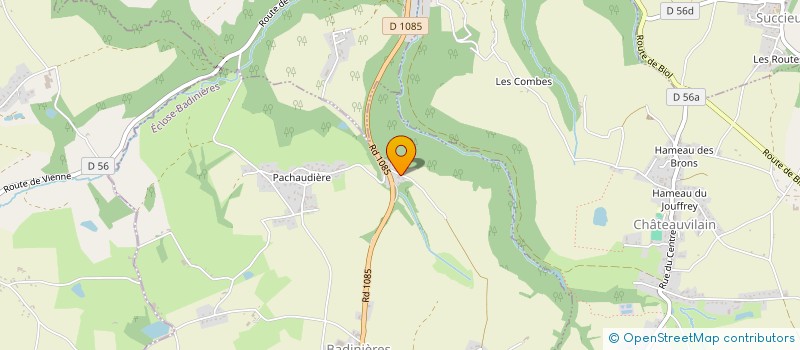 localisation de l'entreprise MONSIEUR OLIVIER VINCENTELLI  ECLOSE-BADINIERES