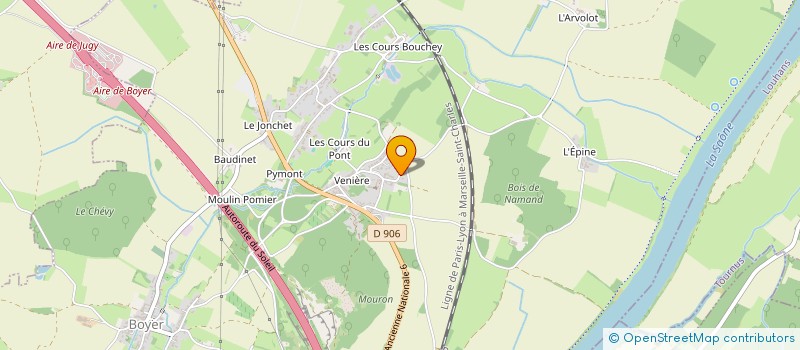 localisation de l'entreprise MONSIEUR OLIVIER VINCEROT  BOYER