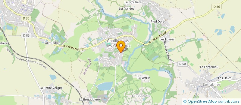 localisation de l'entreprise MONSIEUR OLIVIER VINCON  RIVES DE L'YON