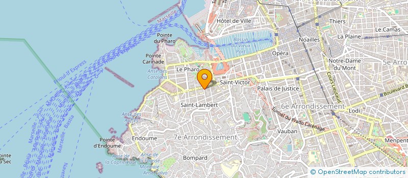 localisation de l'entreprise MONSIEUR OLIVIER VITIELLO à MARSEILLE