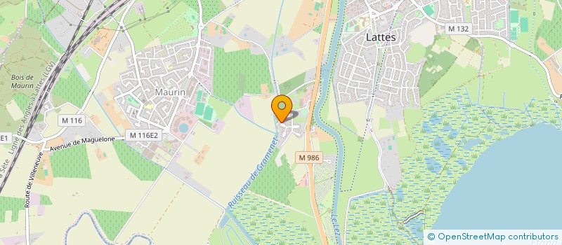 localisation de l'entreprise MONSIEUR OLIVIER VOILLEQUE à LATTES