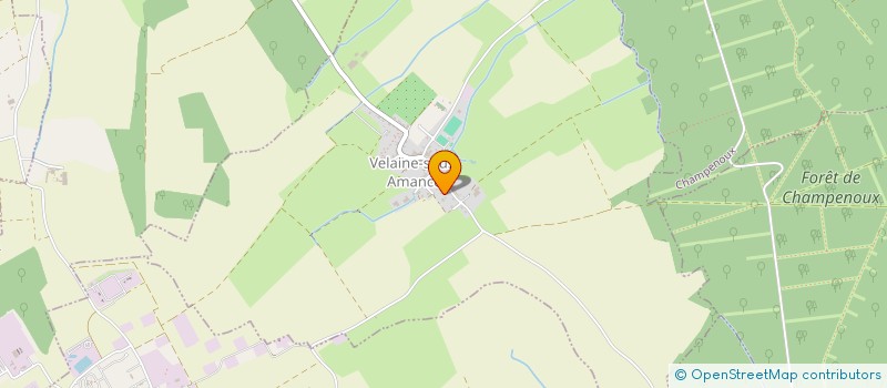 localisation de l'entreprise MONSIEUR OLIVIER VOIRGARD  VELAINE-SOUS-AMANCE