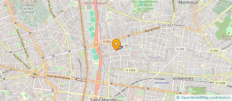 localisation de l'entreprise MONSIEUR OLIVIER VOLPE à MONTREUIL