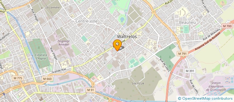 localisation de l'entreprise MONSIEUR OLIVIER VOLZ à WATTRELOS