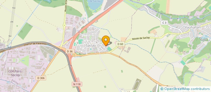 localisation de l'entreprise MONSIEUR OLIVIER WALLE  SACLAY