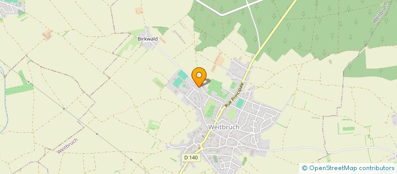 localisation de l'entreprise MONSIEUR OLIVIER WALTER  WEITBRUCH