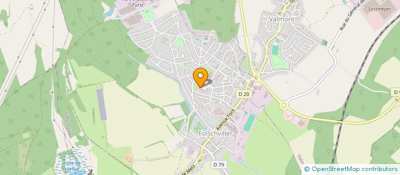 localisation de l'entreprise MONSIEUR OLIVIER WANNY  FOLSCHVILLER