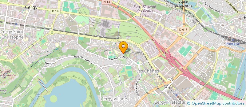 localisation de l'entreprise MONSIEUR OLIVIER WAUCAMPT  CERGY