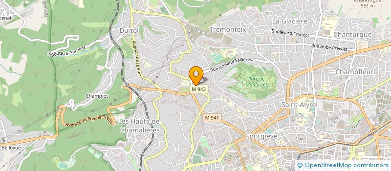 localisation de l'entreprise MONSIEUR OLIVIER WEGL  CLERMONT-FERRAND