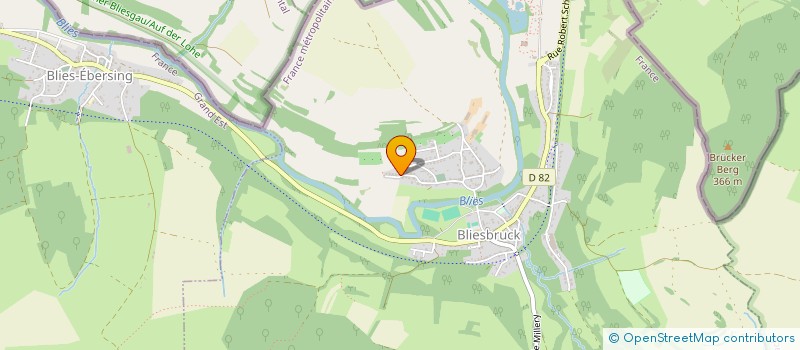 localisation de l'entreprise MONSIEUR OLIVIER WEISSEND  BLIESBRUCK